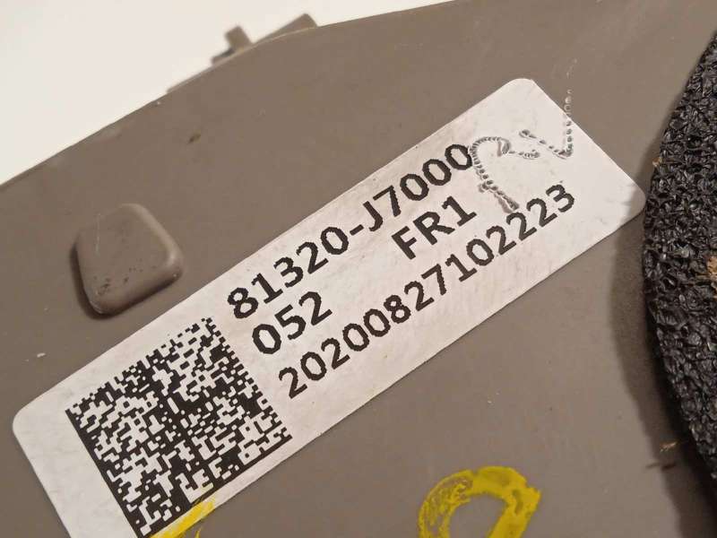 Recambio de cerradura puerta delantera derecha para kia xceed edrive phev referencia OEM IAM 81320J7000 3