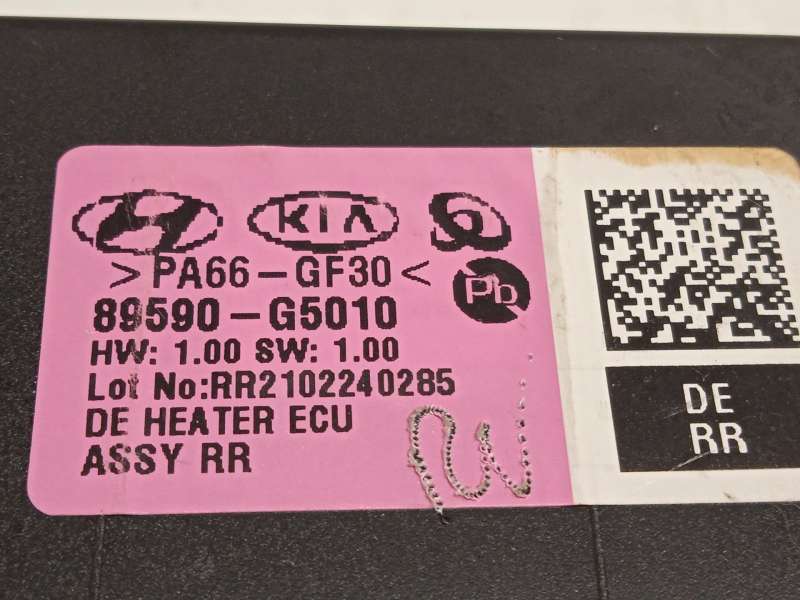 Recambio de modulo electronico para kia niro i (de) 1.6 gdi hybrid referencia OEM IAM 89590G5010 - Negro 4