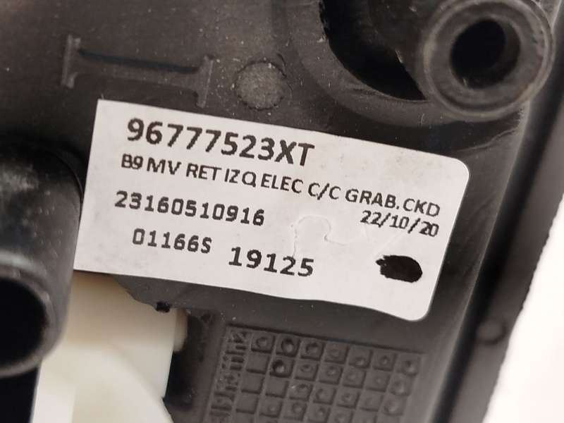 Recambio de retrovisor izquierdo para citroën berlingo multispace (b9) 1.2 puretech 110 referencia OEM IAM 96777523XT 7