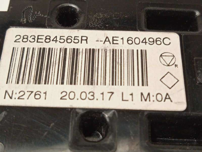 Recambio de mando multifuncion para renault clio v 1.0 tce referencia OEM IAM 283E84565R - Negro 4