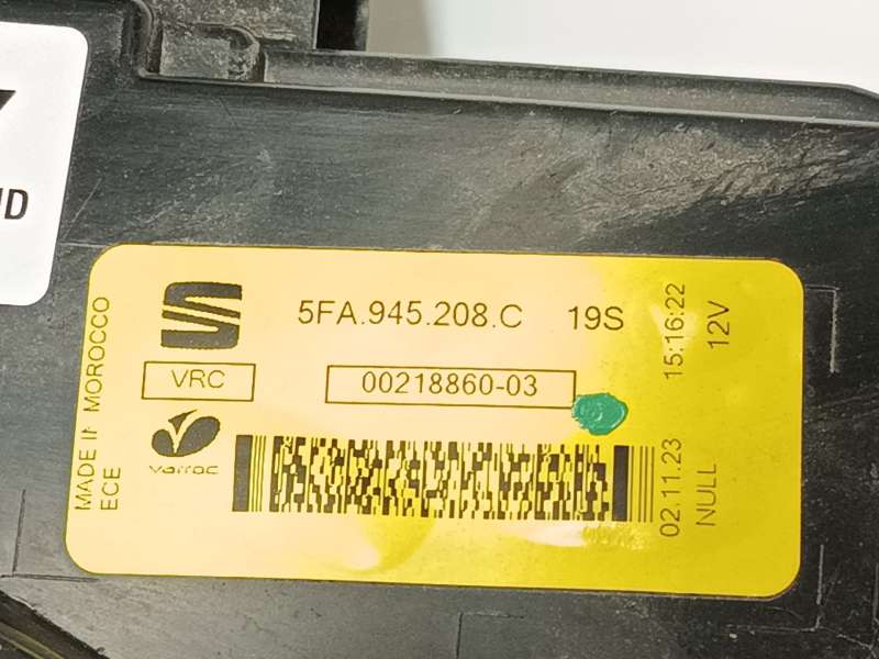 Recambio de piloto trasero derecho para cupra leon (kl1, ku1, kug) 1.5 etsi referencia OEM IAM 5FA945208C 5