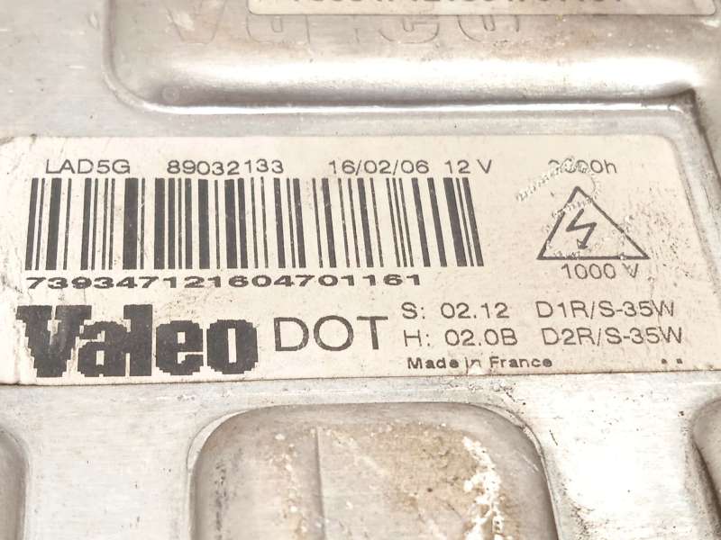 Recambio de centralita faros xenon para chrysler 300c (lx, le) 3.0 crd referencia OEM IAM 89032133  LAD5G - Gris 4