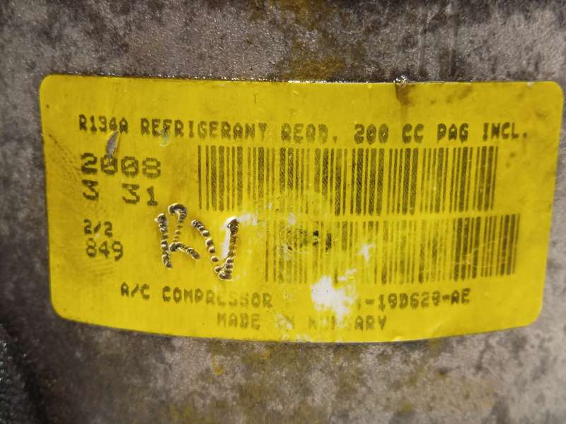 Recambio de compresor aire acondicionado para ford focus ii (da_, hcp, dp) 1.8 tdci referencia OEM IAM 4M5H19D629AE 1678412 4M5H - Plata 6