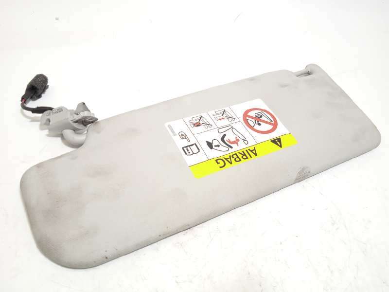 Recambio de parasol derecho para volkswagen polo (6c1) 1.6 highl referencia OEM IAM 1K8857552J  1K8857552J2F4 - Blanco 2