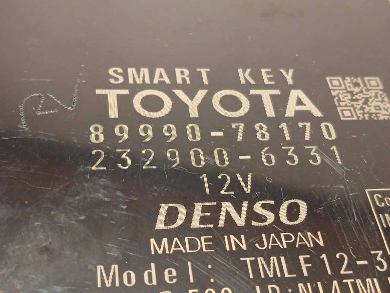 Recambio de modulo electronico para lexus nx 300h 4wd referencia OEM IAM 8999078170  2329006331 4