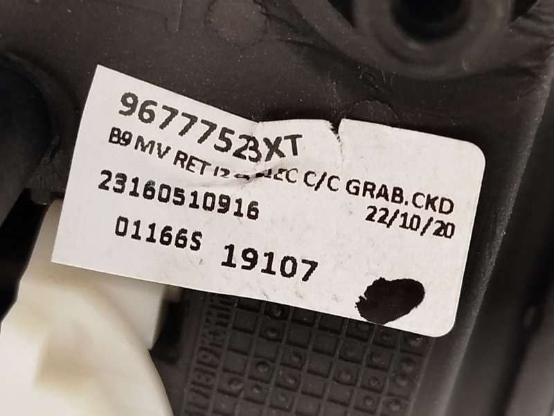 Recambio de retrovisor izquierdo para citroën berlingo multispace (b9) 1.2 puretech 110 referencia OEM IAM 96777523XT 7