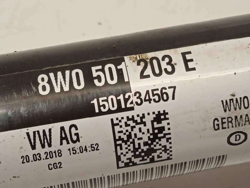 Recambio de transmision trasera izquierda para audi a5 sportback (f5a) básico quattro referencia OEM IAM 8W0501203E - Gris 4