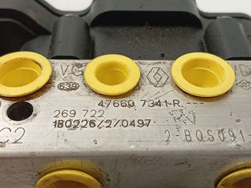 Recambio de abs para renault clio iv (bh_) 0.9 tce 90 referencia OEM IAM 476607341R 2265106455 269722 - Rojo 7