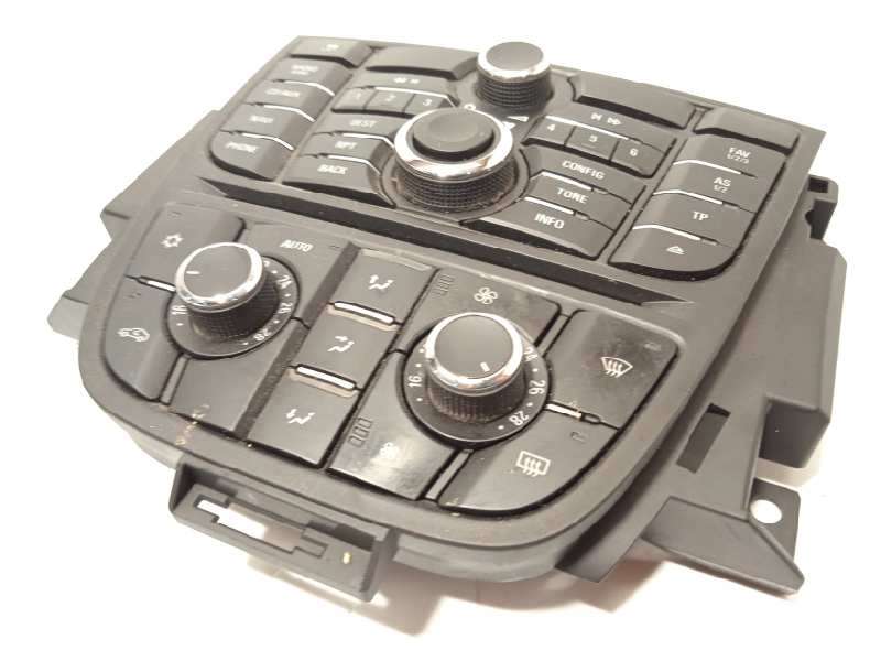 Recambio de mando climatizador para opel astra j lim. sport referencia OEM IAM 13343707  13337223 - Rojo 2