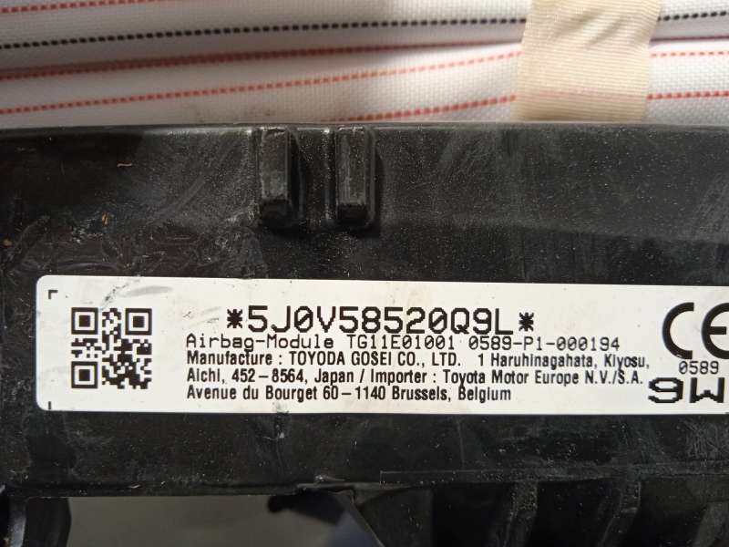 Recambio de airbag cortina delantero izquierdo para toyota corolla fastback (_e21_) 1.8 hybrid (zwe211) referencia OEM IAM 62180 5