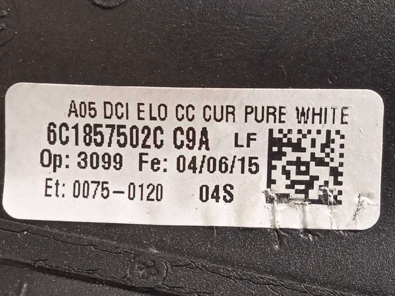 Recambio de retrovisor derecho para volkswagen polo (6c1) 1.6 highl referencia OEM IAM 6C1857502C  6C1857502CC9A - Blanco 6