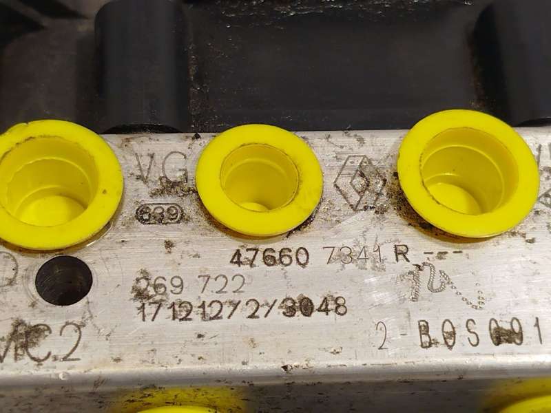 Recambio de abs para renault clio iv business referencia OEM IAM 476607341R 0265956527 269722 5