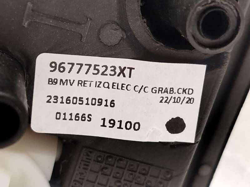 Recambio de retrovisor izquierdo para citroën berlingo multispace (b9) 1.2 puretech 110 referencia OEM IAM 96777523XT 7