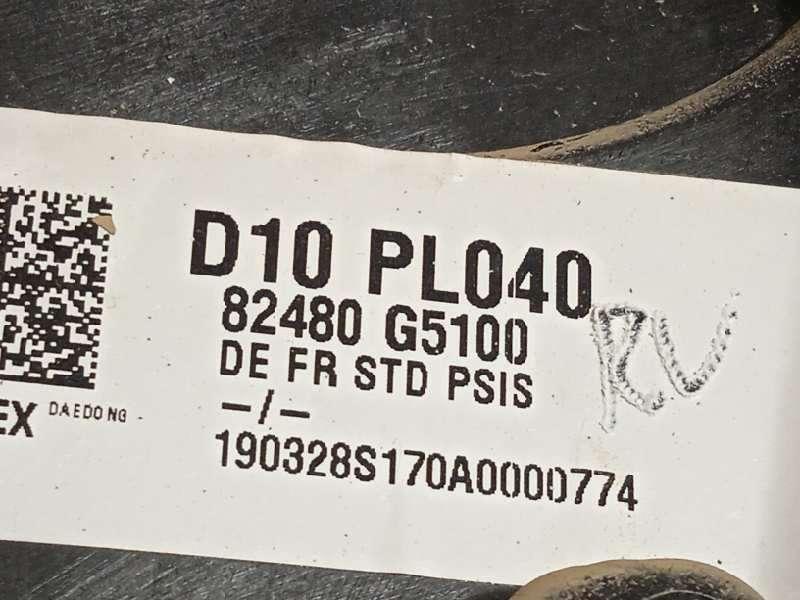 Recambio de elevalunas delantero derecho para kia niro referencia OEM IAM 82480G5100  82460G5000 - Blanco 4