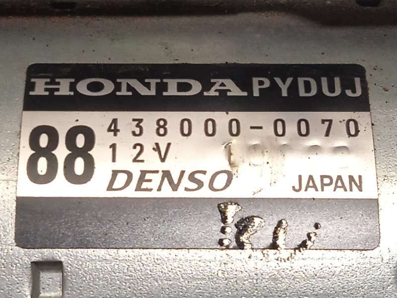 Recambio de motor arranque para honda cr-v 1.6 dtec cat referencia OEM IAM 4380000070  PYDUJ - Azul 5