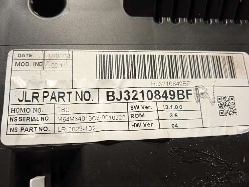 Recambio de cuadro instrumentos para land rover evoque dynamic referencia OEM IAM BJ3210849BF LR034161 - Gris 6