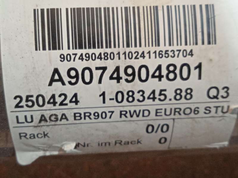 Recambio de tubo escape completo para mercedes-benz sprinter 4-t furgoneta (b907, b910) 419 cdi rwd (907.643, 907.645, 907.647) 7