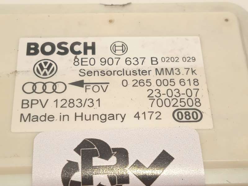Recambio de modulo electronico para audi a6 c6 (4f2) 2.0 tdi referencia OEM IAM 8E0907637B  0265005618 4