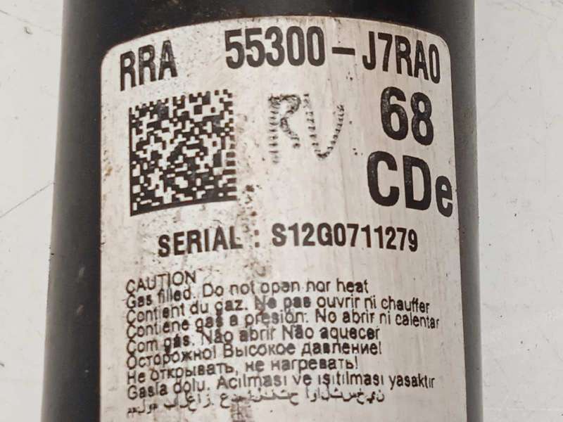 Recambio de amortiguador trasero derecho para kia xceed 1.0 tgdi cat referencia OEM IAM 55300J7RA0 - Blanco 3