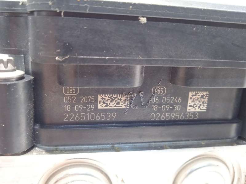 Recambio de abs para peugeot 3008 allure referencia OEM IAM 9812786180 2265106539 269959 5