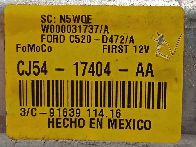 Recambio de motor limpia trasero para ford kuga ii (dm2) 2.0 tdci referencia OEM IAM CJ5417404AA  5160318 - Blanco 4