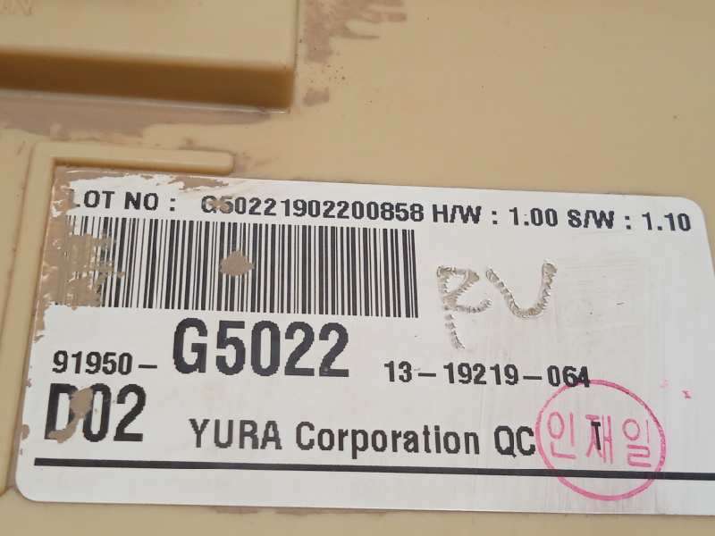 Recambio de caja reles / fusibles para kia niro referencia OEM IAM 91950G5022 - Blanco 4