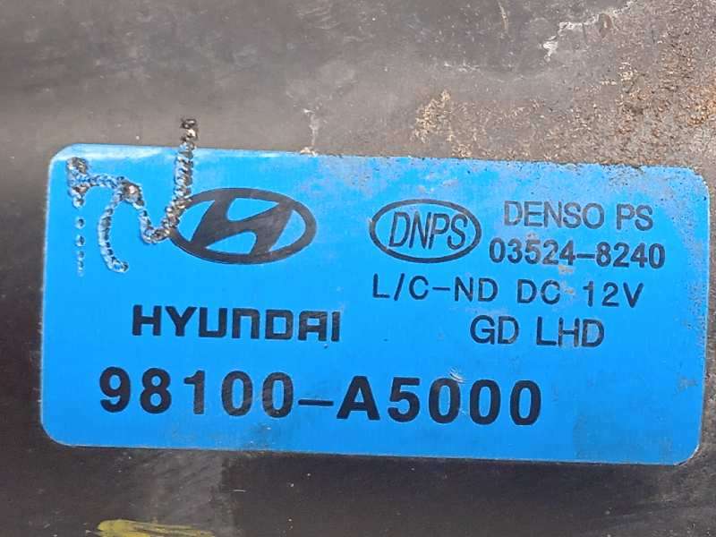 Recambio de motor limpia delantero para hyundai i30 (gd) classic referencia OEM IAM 98100A5000 - Blanco 4