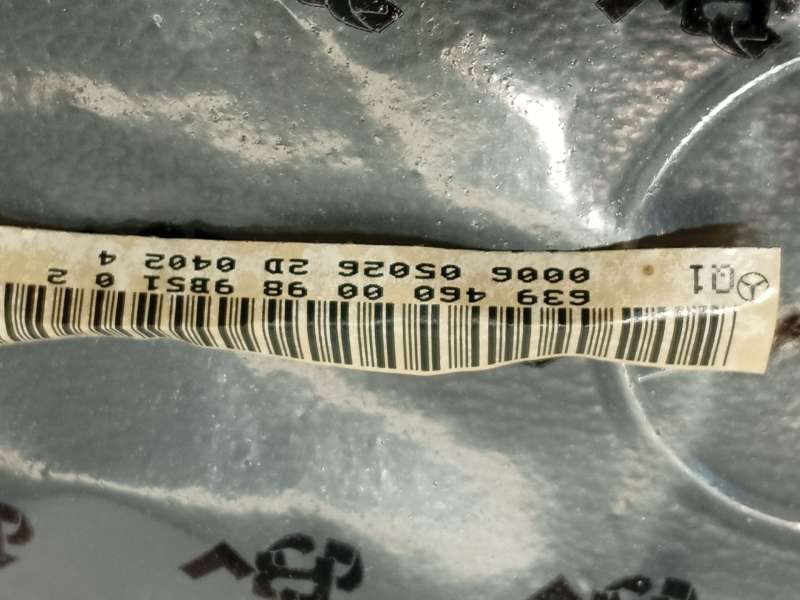 Recambio de airbag delantero izquierdo para mercedes-benz vito / mixto furgoneta (w639) 111 cdi (639.601, 639.603, 639.605) refe - Blanco 7