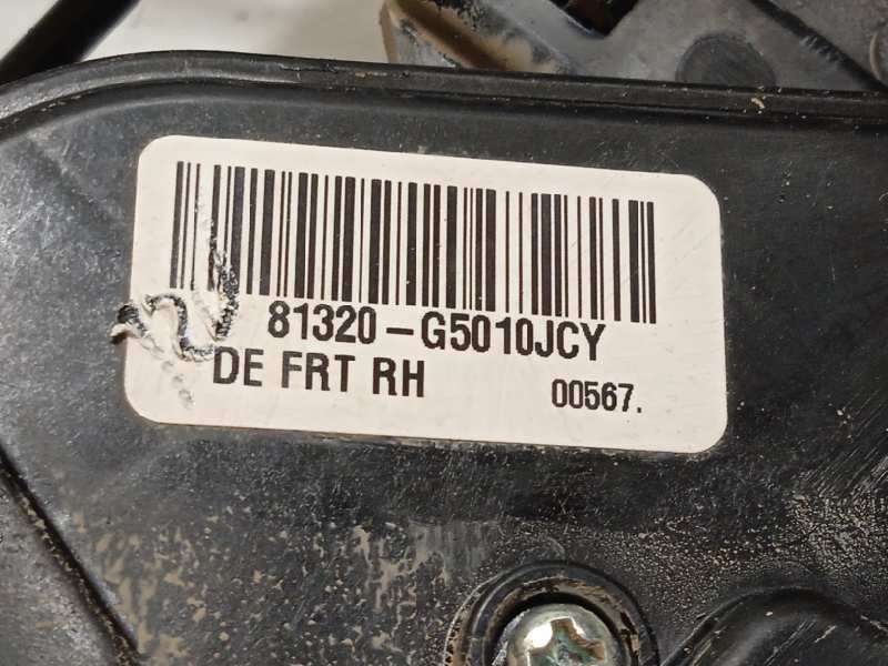 Recambio de cerradura puerta delantera derecha para kia niro referencia OEM IAM 81320G5010  81320G5010JCY - Blanco 4