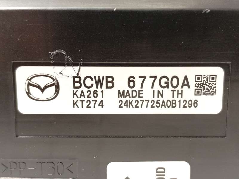 Recambio de modulo electronico para mazda mazda 3 sedan 2.5 e-skyactiv-g referencia OEM IAM BCWB677G0A 4