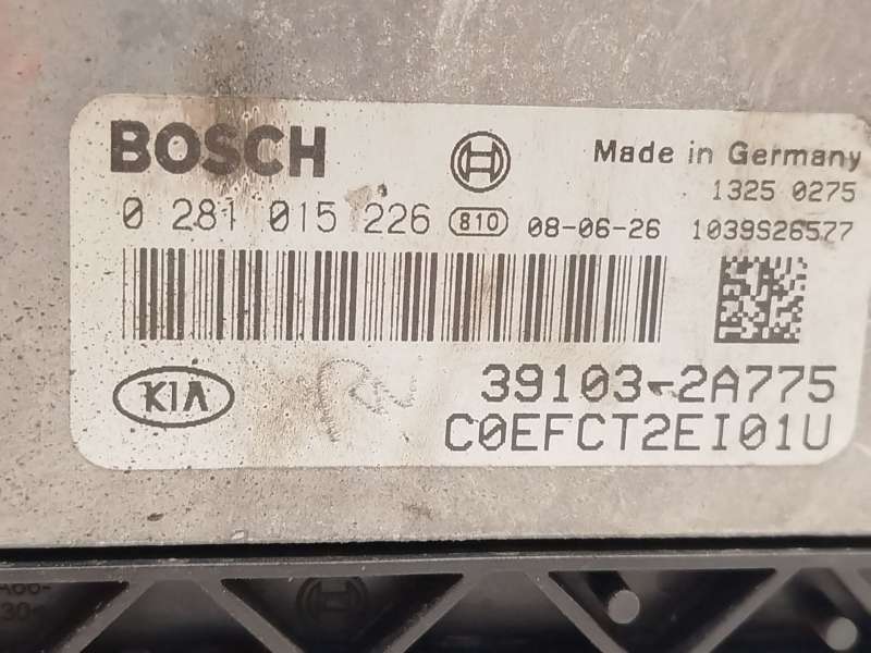 Recambio de centralita motor uce para kia cee'd hatchback (ed) 1.6 crdi 90 referencia OEM IAM 391032A775  0281015226 - Negro 4
