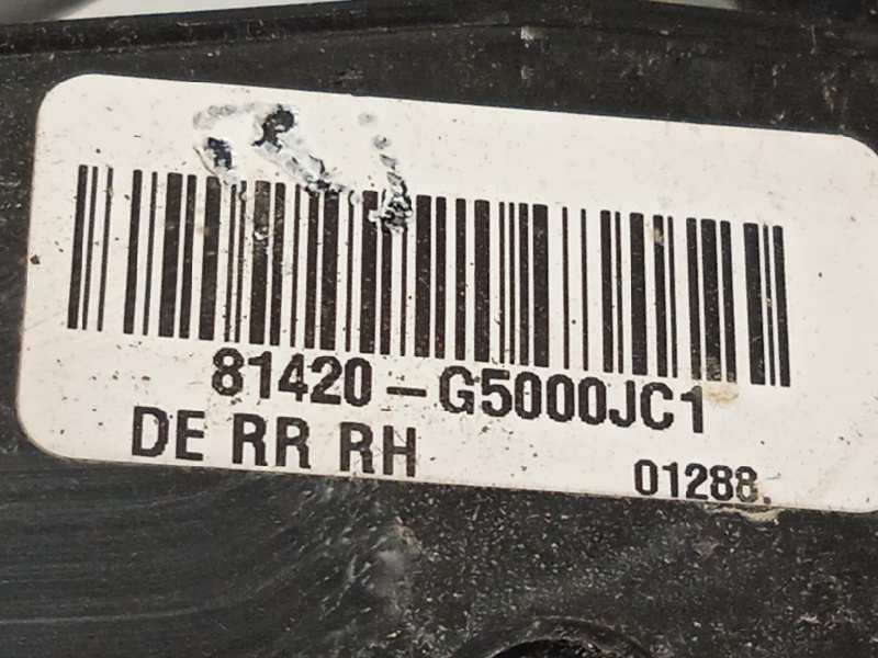Recambio de cerradura puerta trasera derecha para kia niro referencia OEM IAM 81420G5000  81420G5000JC1 - Blanco 4