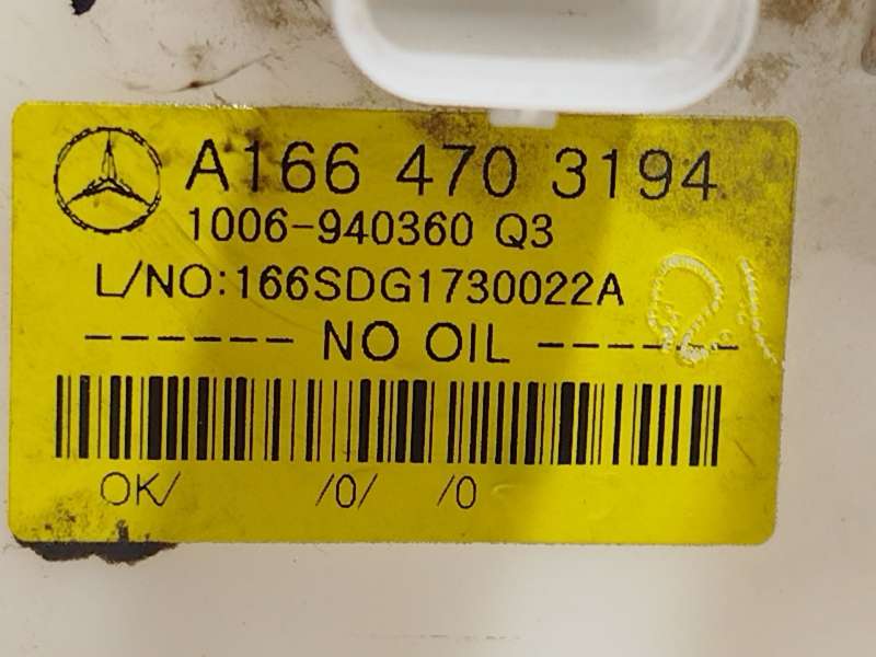 Recambio de aforador para mercedes-benz gle coupe (c292) 350 d 4-matic (292.323, 292.324) referencia OEM IAM A1664703194 4