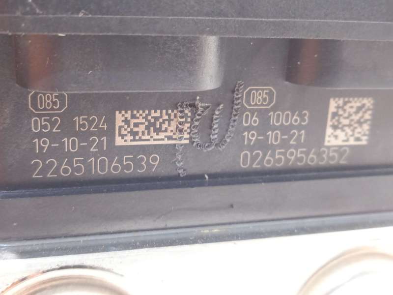 Recambio de abs para peugeot rifter gt line standard referencia OEM IAM 9808958280 0265956352 269733 5