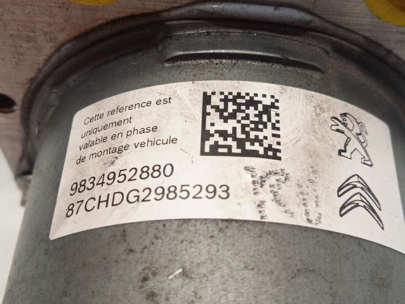 Recambio de abs para peugeot rifter gt line standard referencia OEM IAM 9808958280 0265956352 269733 6