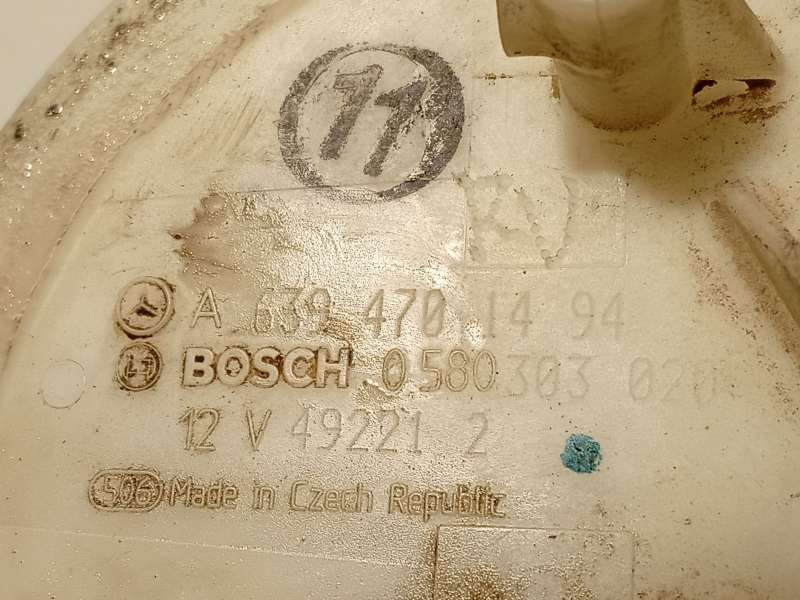 Recambio de bomba combustible para mercedes-benz vito / mixto furgoneta (w639) 111 cdi (639.601, 639.603, 639.605) referencia OE - Blanco 5
