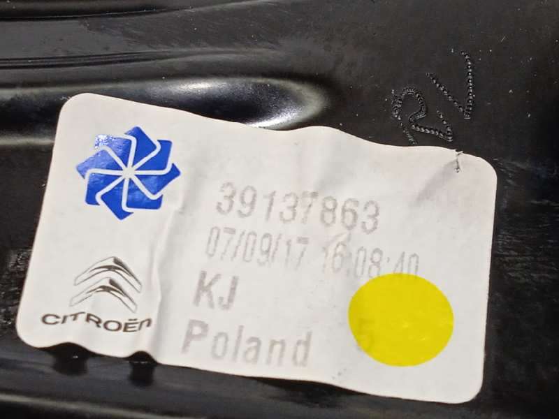 Recambio de elevalunas delantero izquierdo para citroën c3 aircross feel referencia OEM IAM 39137863 - Naranja 4
