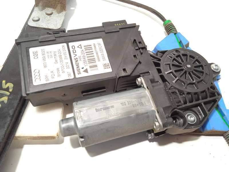 Recambio de elevalunas trasero derecho para audi a4 berlina (8e) 2.0 referencia OEM IAM 8E0839462B - Azul 3