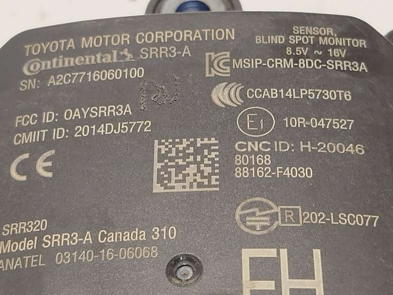 Recambio de modulo electronico para toyota c-hr (_x1_) 2.0 hybrid (maxh10) referencia OEM IAM 88162F4030 4