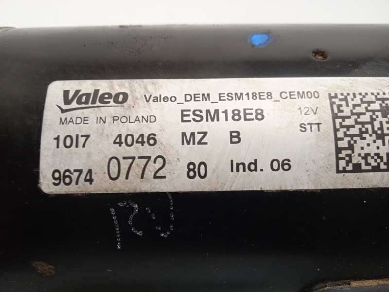 Recambio de motor arranque para citroën c3 aircross feel referencia OEM IAM 9674077280  ESM18E8 - Naranja 5
