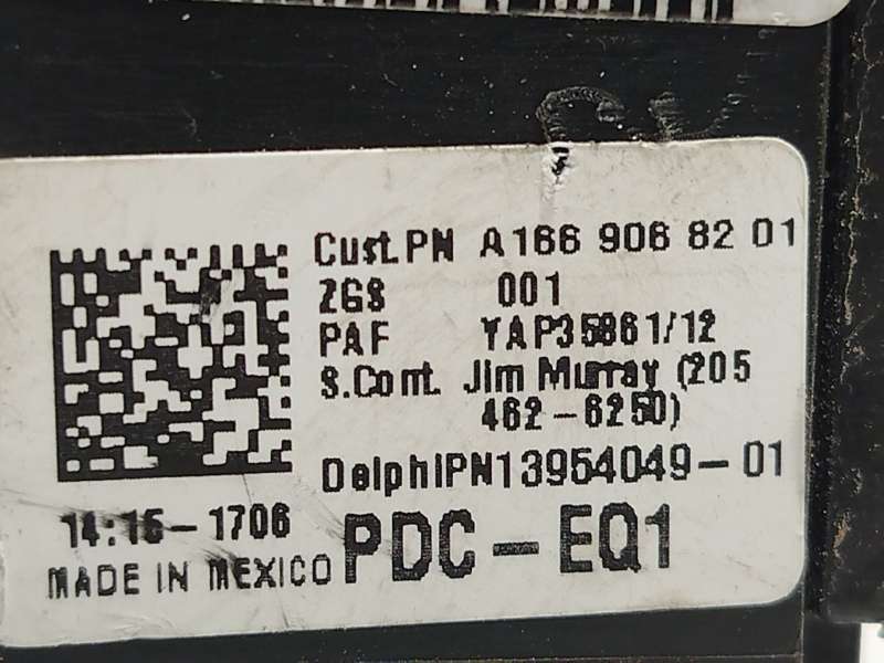 Recambio de caja reles / fusibles para mercedes-benz gle coupe (c292) 350 d 4-matic (292.323, 292.324) referencia OEM IAM A16690 4
