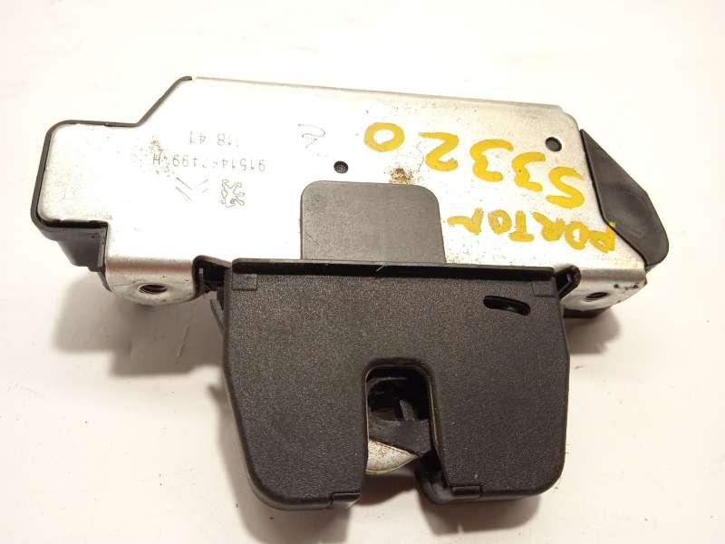 Recambio de cerradura maletero / porton para peugeot 2008 (--.2013) allure referencia OEM IAM 9694648680 - Blanco 4
