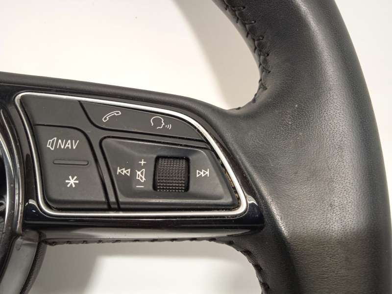 Recambio de volante para audi q2 (gab) 1.6 tdi referencia OEM IAM 8V0419091CGINU  8W0419689 - Negro 2