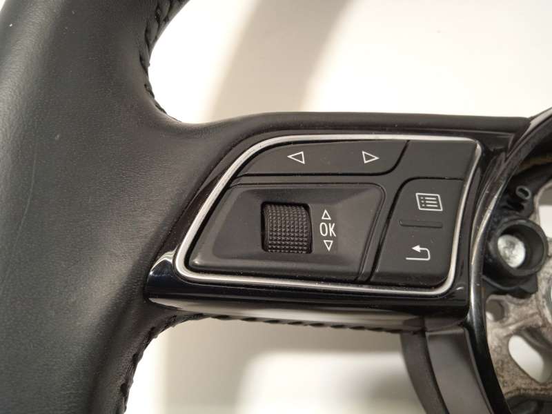 Recambio de volante para audi q2 (gab) 1.6 tdi referencia OEM IAM 8V0419091CGINU  8W0419689 - Negro 3