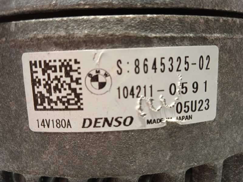 Recambio de alternador para bmw serie 3 gran turismo (f34) 320i m sport referencia OEM IAM 8645325 12318645325 1042110591 5