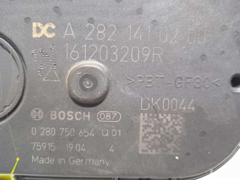 Recambio de caja mariposa para renault scenic iv 1.3 tce referencia OEM IAM 161203209R A2821410200 0280750654 - Negro 5