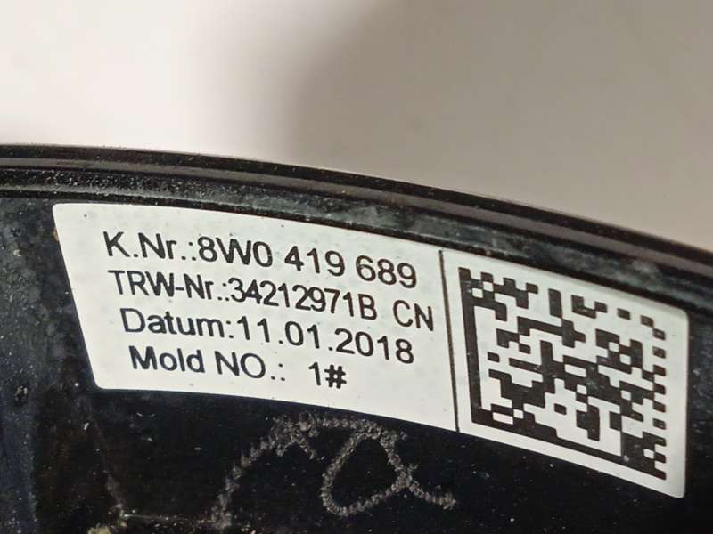 Recambio de volante para audi q2 (gab) 1.6 tdi referencia OEM IAM 8V0419091CGINU  8W0419689 - Negro 6