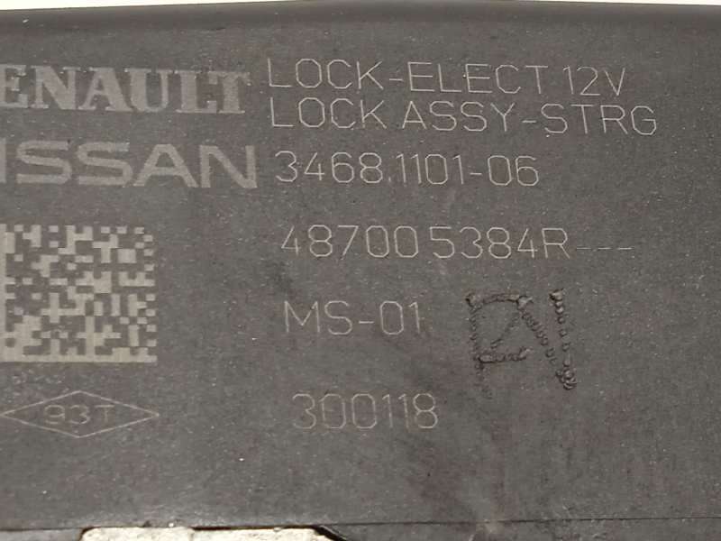 Recambio de conmutador de arranque para renault scenic iv 1.3 tce referencia OEM IAM 487005384R  3468110106 - Negro 4