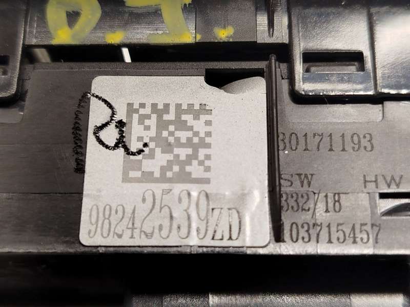 Recambio de mando elevalunas delantero izquierdo para peugeot 2008 (--.2013) allure referencia OEM IAM 98242539ZD - Blanco 5