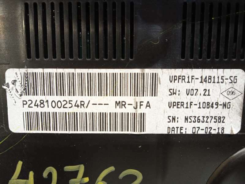 Recambio de cuadro instrumentos para renault scenic iv 1.3 tce referencia OEM IAM P248100254R 248100254R - Negro 5